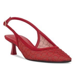 I.n.c. International Concepts Women's Gemini Mid Heel Slingback Pumps,